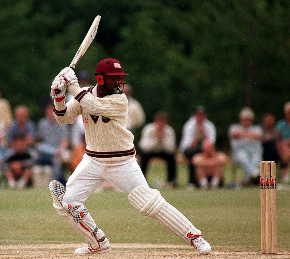 Brian Lara Cover Drive in Test