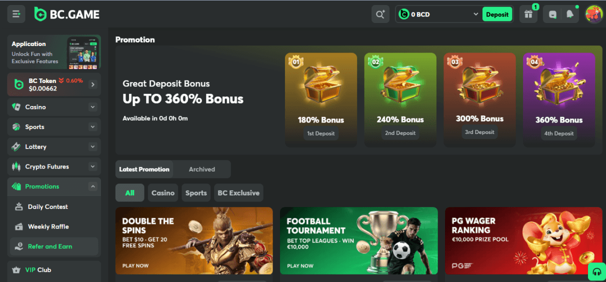 Crypto-Denominated Welcome Bonuses