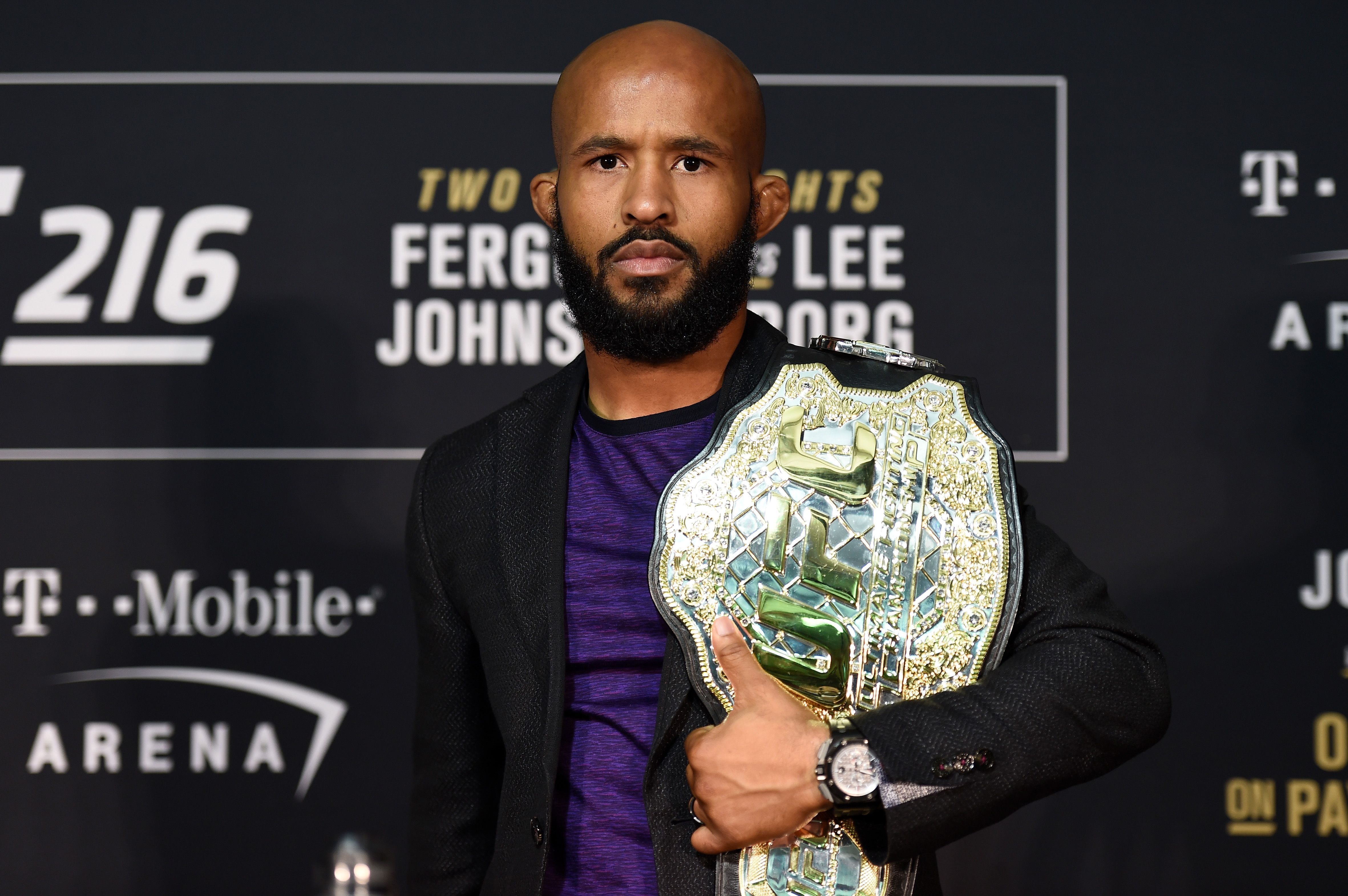 UFC featherweight champion Demetrious Johnson